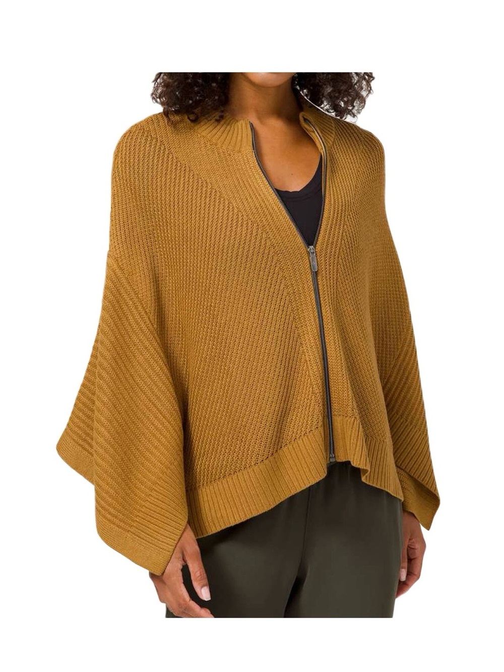 Lululemon Softer Still Wrap – Spiced Bronze Brown – Cashmere Blend Size XS/S